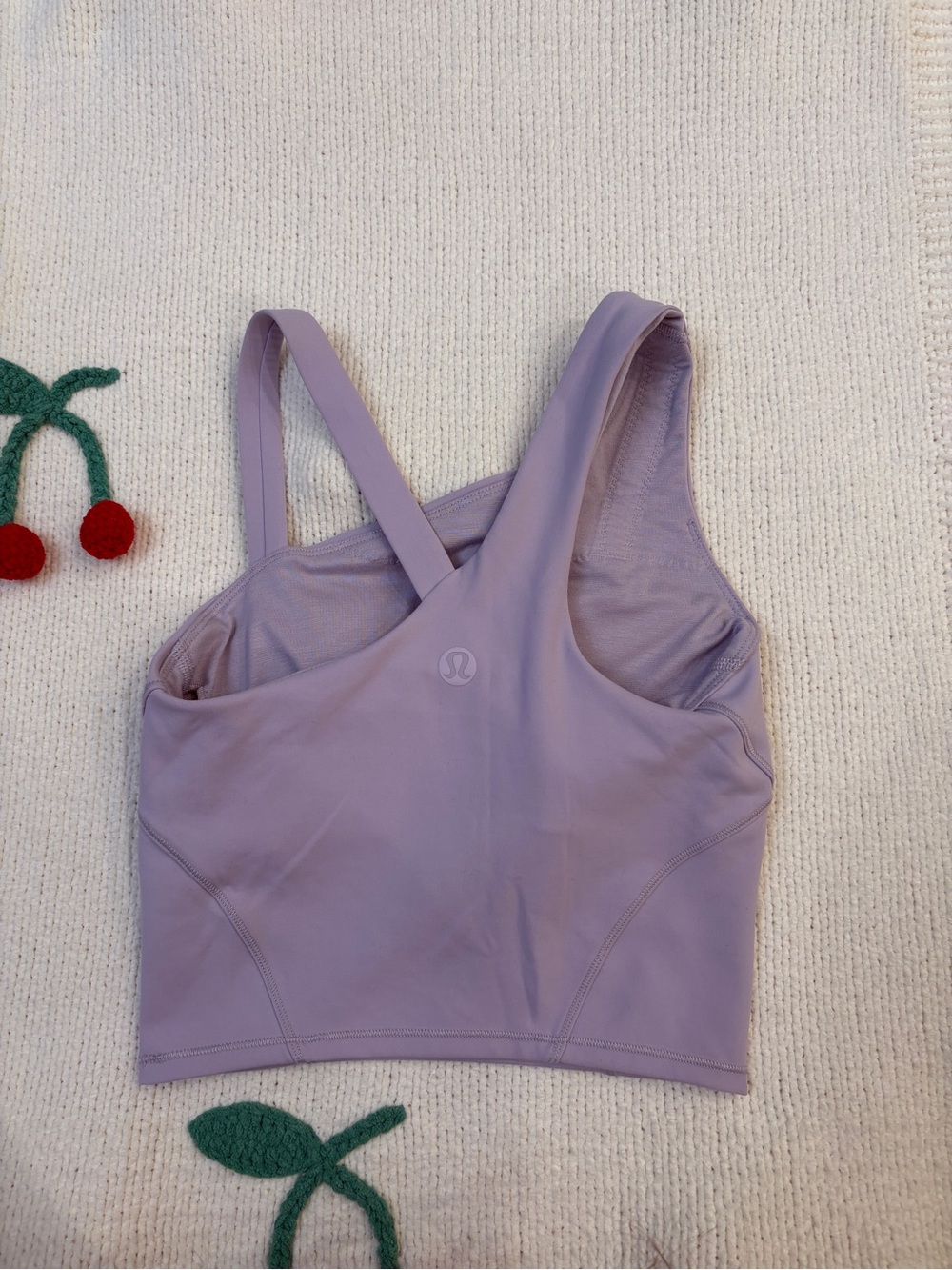 Lululemon Lilac Everlux Asymmetrical Tennis Tank Top 🫧 - Picture 5 of 8
